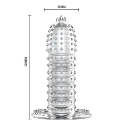 Zatvorena mlaznica Cristal Sleeve l 130 mm d 35 mm art. EE-10032